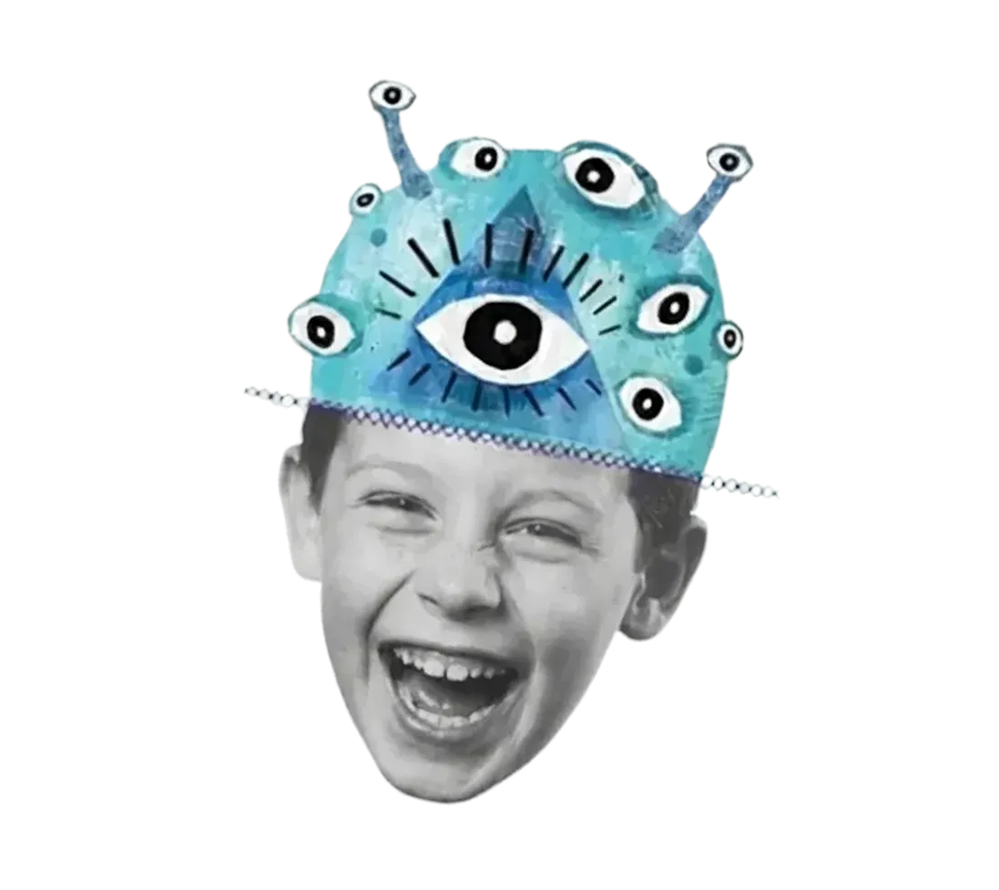 Criança aprendendo inglês